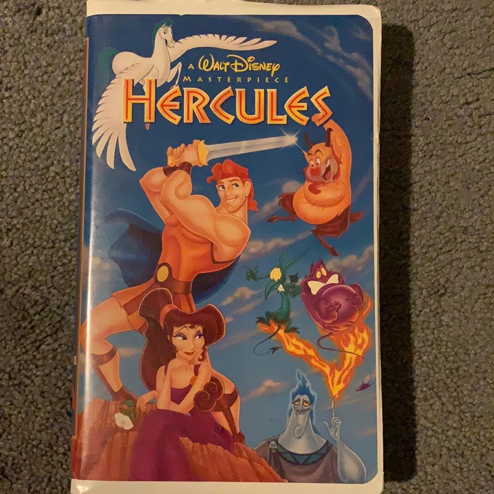 Hercules VHS video